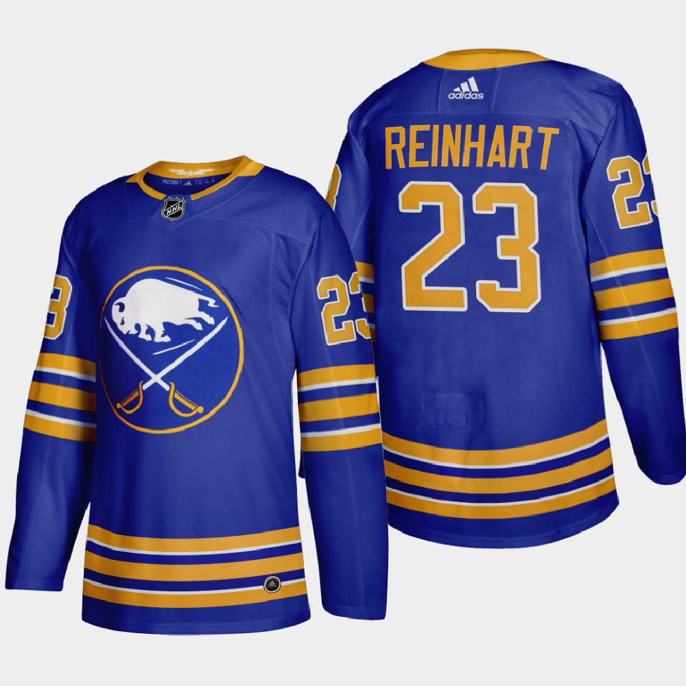 Buffalo Sabres #23 Sam Reinhart Men's Adidas 2020-21 Home Authentic Player Stitched NHL Jersey Royal Blue