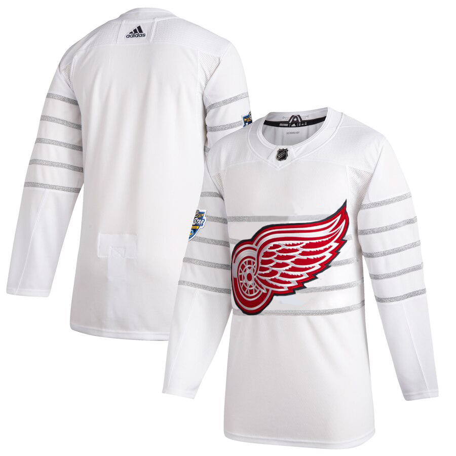 Men's Detroit Red Wings Adidas White 2020 NHL All-Star Game Authentic Jersey