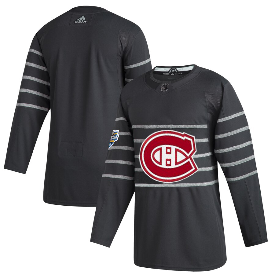 Men's Montreal Canadiens Adidas Gray 2020 NHL All-Star Game Authentic Jersey