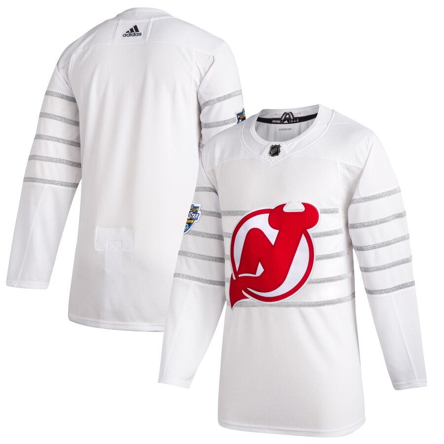 Men's New Jersey Devils Adidas White 2020 NHL All-Star Game Authentic Jersey