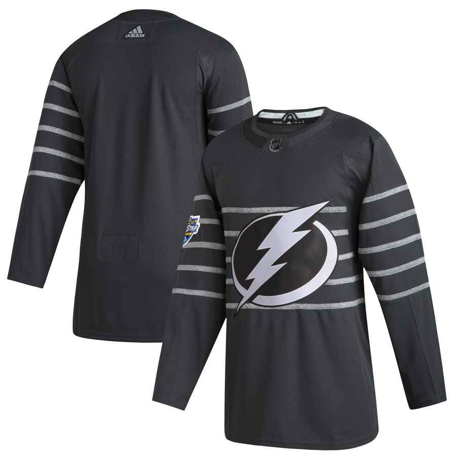 Men's Tampa Bay Lightning Adidas Gray 2020 NHL All-Star Game Authentic Jersey