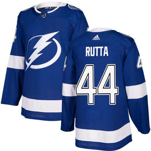 Adidas Lightning #44 Jan Rutta Blue Home Authentic Stitched NHL Jersey Adidas Lightning #44 Jan Rutta Blue Home Authentic Stitched NHL Jersey