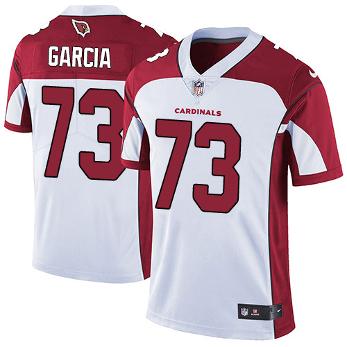 Nike Cardinals #73 Max Garcia White Men's Stitched NFL Vapor Untouchable Limited Jersey