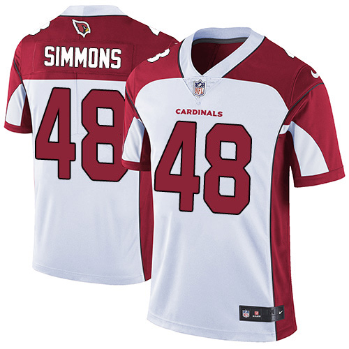 Nike Cardinals #48 Isaiah Simmons White Men's Stitched NFL Vapor Untouchable Limited Jersey