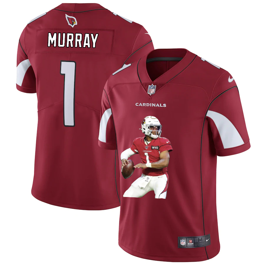Arizona Cardinals #1 Kyler Murray Men's Nike Player Signature Moves Vapor Limited NFL Jersey Red
