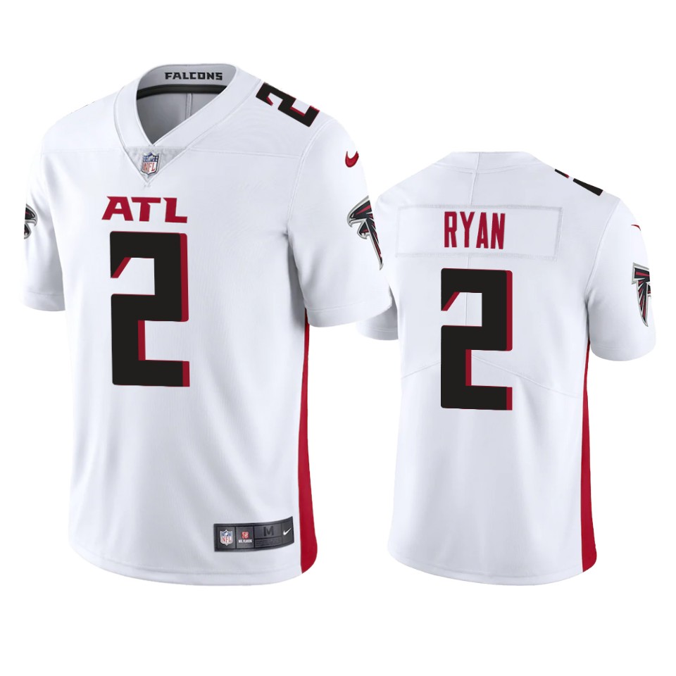 Atlanta Falcons #2 Matt Ryan Men's Nike White 2020 Vapor Untouchable Limited NFL Jersey