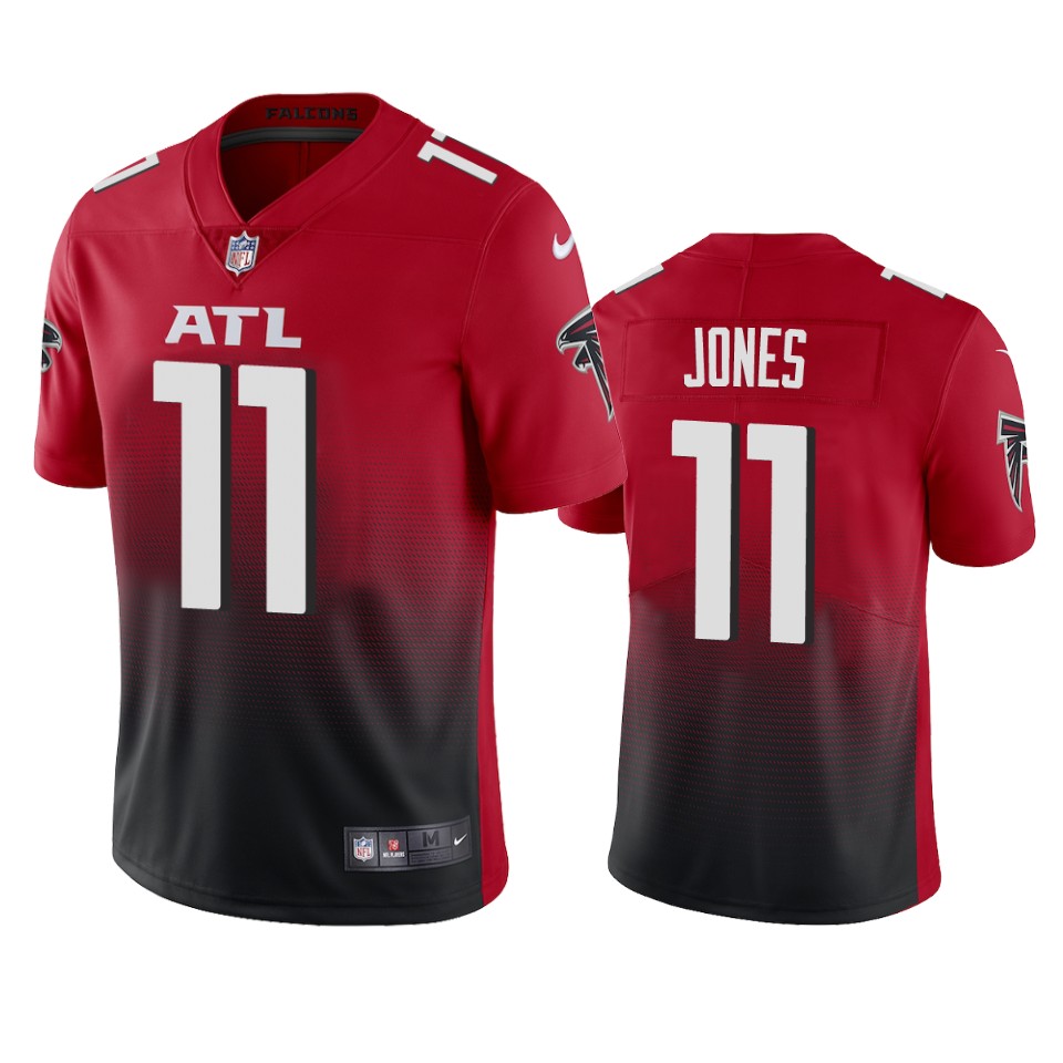 Atlanta Falcons #11 Julio Jones Men's Nike Red 2nd Alternate 2020 Vapor Untouchable Limited NFL Jersey