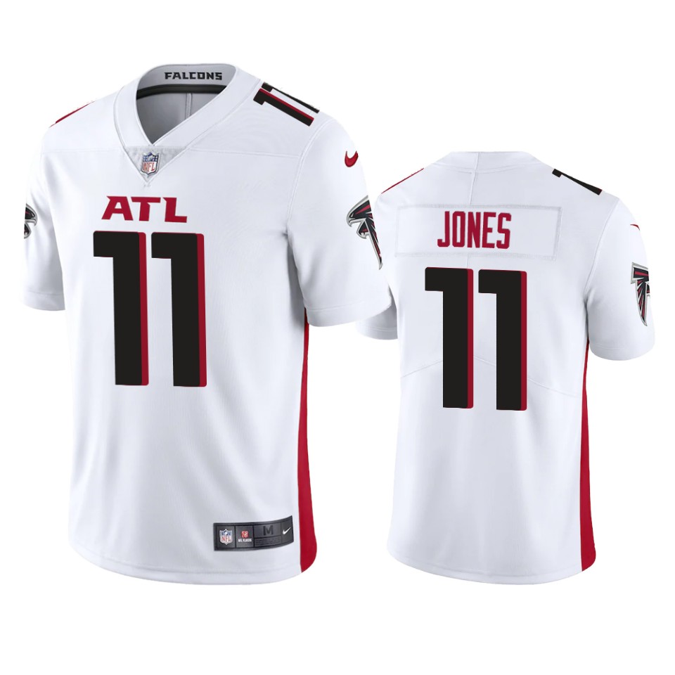 Atlanta Falcons #11 Julio Jones Men's Nike White 2020 Vapor Untouchable Limited NFL Jersey