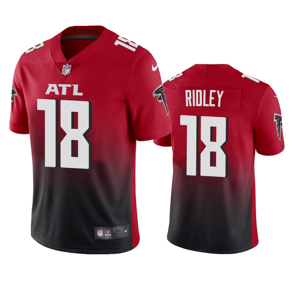 Atlanta Falcons #18 Calvin Ridley Men's Nike Red 2nd Alternate 2020 Vapor Untouchable Limited NFL Jersey