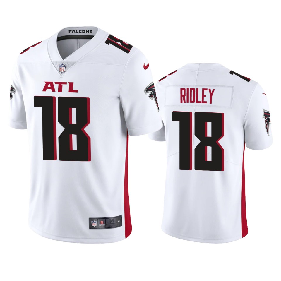 Atlanta Falcons #18 Calvin Ridley Men's Nike White 2020 Vapor Untouchable Limited NFL Jersey