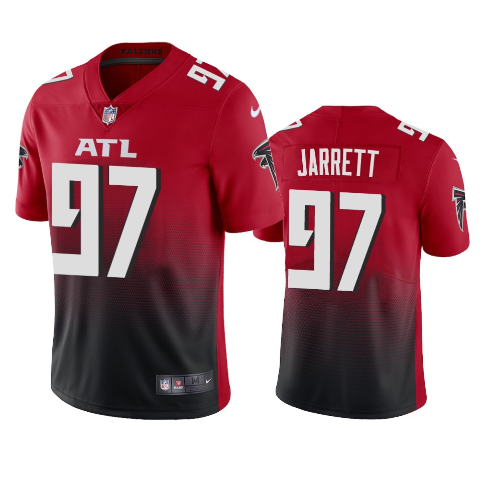 Atlanta Falcons #97 Grady Jarrett Men's Nike Red 2nd Alternate 2020 Vapor Untouchable Limited NFL Jersey