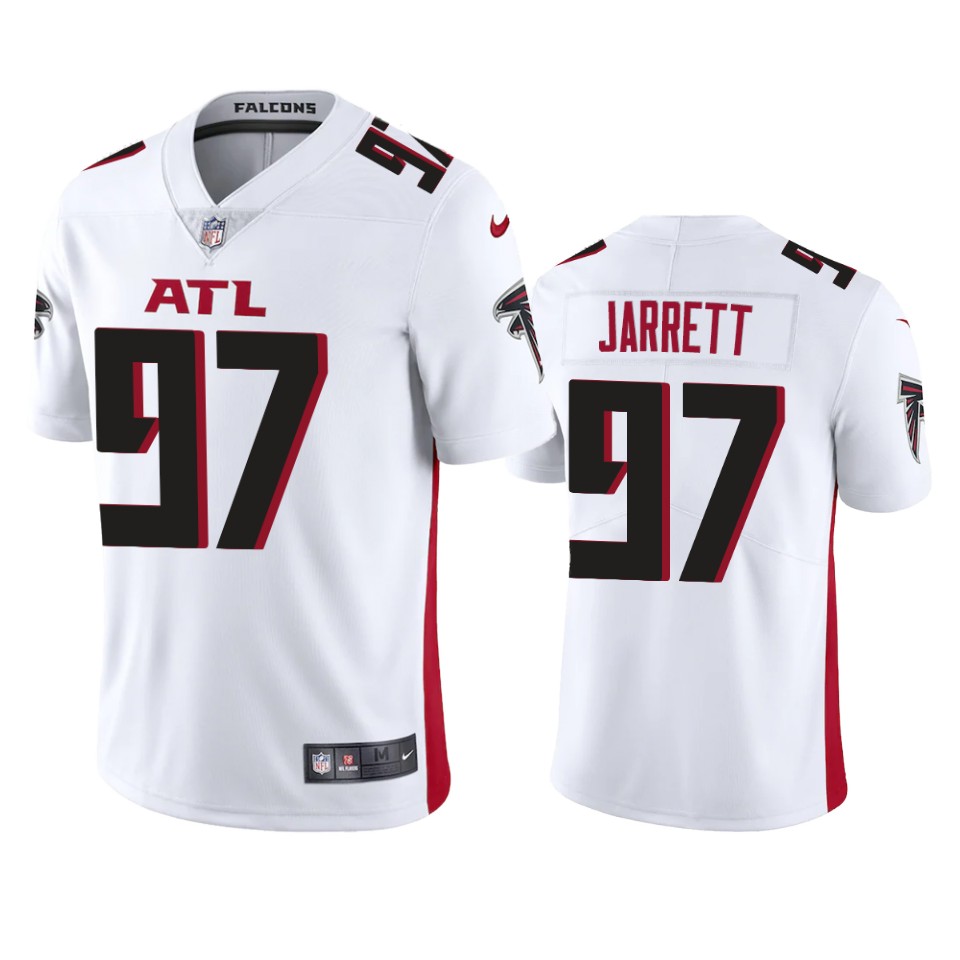 Atlanta Falcons #97 Grady Jarrett Men's Nike White 2020 Vapor Untouchable Limited NFL Jersey