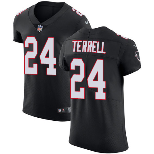 Nike Falcons #24 A.J. Terrell Black Alternate Men's Stitched NFL New Elite Jersey