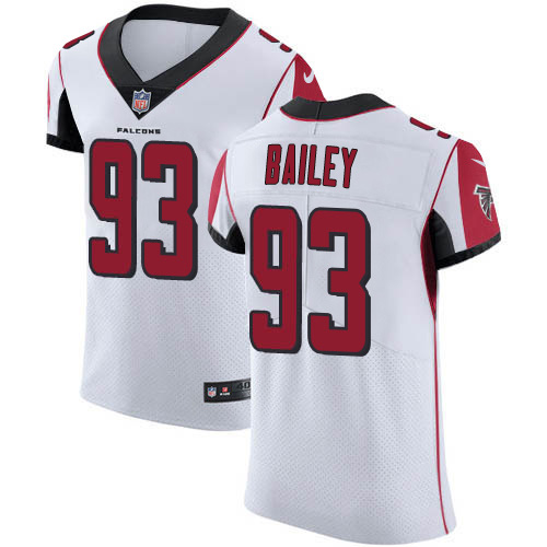 Nike Falcons #93 Allen Bailey White Men's Stitched NFL New Elite Jersey