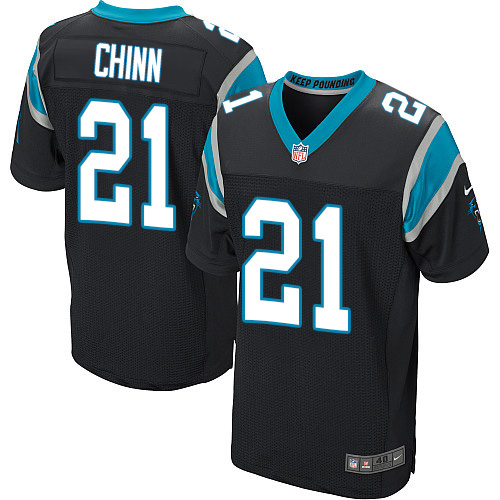 Nike Panthers #21 Jeremy Chinn Black Team Color Men's Stitched NFL Vapor Untouchable Elite Jersey