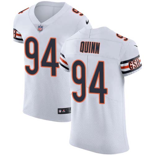 Nike Bears #94 Robert Quinn White Men's Stitched NFL New Elite Jersey