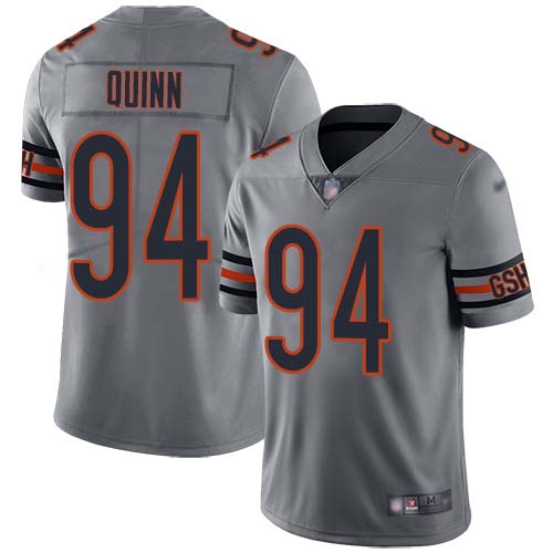 Nike Bears #94 Robert Quinn Silver Men's Stitched NFL Limited Inverted Legend Jersey