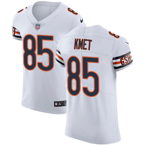 Nike Bears #85 Cole Kmet White Men's Stitched NFL New Elite Jersey