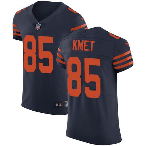 Nike Bears #85 Cole Kmet Navy Blue Alternate Men's Stitched NFL Vapor Untouchable Elite Jersey
