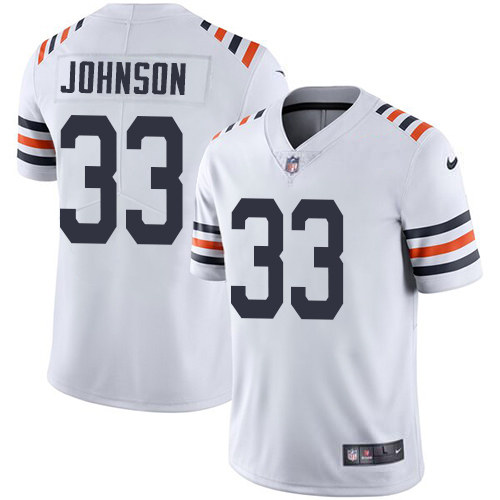 Nike Bears #33 Jaylon Johnson White Men's 2019 Alternate Classic Stitched NFL Vapor Untouchable Limited Jersey
