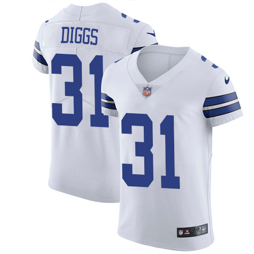 Nike Cowboys #31 Trevon Diggs White Men's Stitched NFL New Elite Jersey
