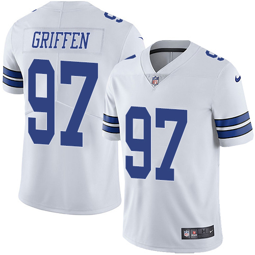 Nike Cowboys #97 Everson Griffen White Men's Stitched NFL Vapor Untouchable Limited Jersey