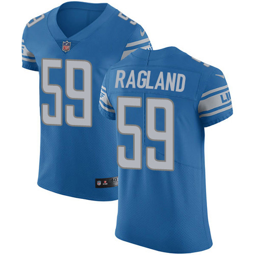 Nike Lions #59 Reggie Ragland Blue Team Color Men's Stitched NFL Vapor Untouchable Elite Jersey