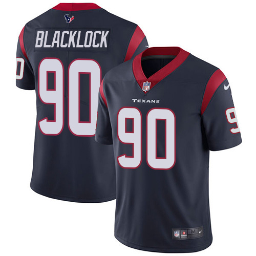 Nike Texans #90 Ross Blacklock Navy Blue Team Color Men's Stitched NFL Vapor Untouchable Limited Jersey