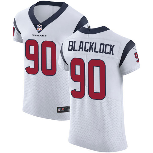 Nike Texans #90 Ross Blacklock White Men's Stitched NFL New Elite Jersey