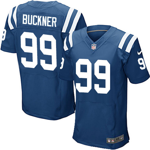 Nike Colts #99 DeForest Buckner Royal Blue Team Color Men's Stitched NFL Vapor Untouchable Elite Jersey