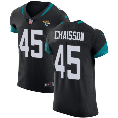 Nike Jaguars #45 K'Lavon Chaisson Black Team Color Men's Stitched NFL Vapor Untouchable Elite Jersey