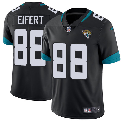 Nike Jaguars #88 Tyler Eifert Black Team Color Men's Stitched NFL Vapor Untouchable Limited Jersey