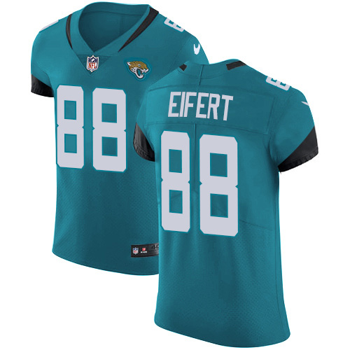 Nike Jaguars #88 Tyler Eifert Teal Green Alternate Men's Stitched NFL New Elite Jersey