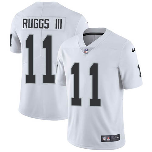 Nike Raiders #11 Henry Ruggs III White Men's Stitched NFL Vapor Untouchable Limited Jersey Nike Raiders #11 Henry Ruggs III White Men's Stitched NFL Vapor Untouchable Limited Jersey