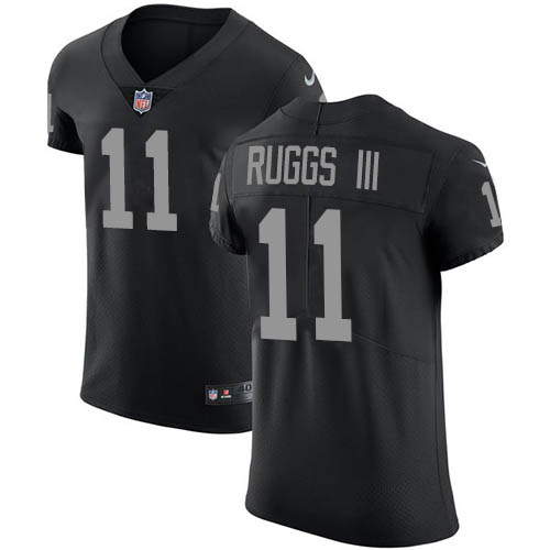 Nike Raiders #11 Henry Ruggs III Black Team Color Men's Stitched NFL Vapor Untouchable Elite Jersey