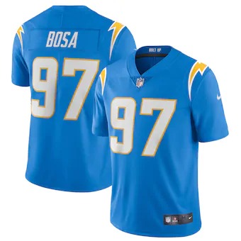 Los Angeles Chargers #97 Joey Bosa Men's Nike Powder Blue 2020 Vapor Limited Jersey Los Angeles Chargers #97 Joey Bosa Men's Nike Powder Blue 2020 Vapor Limited Jersey
