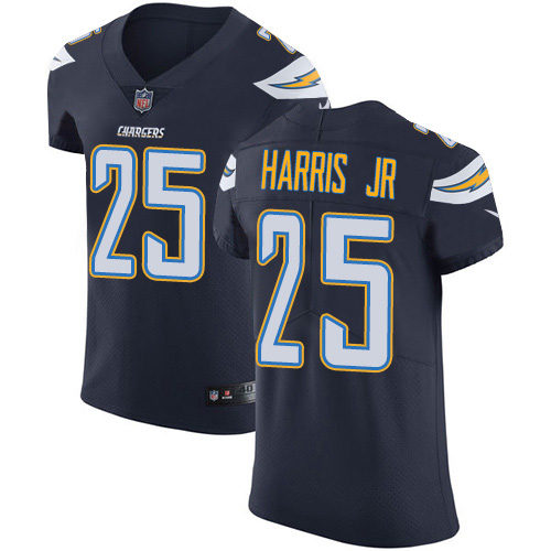 Nike Chargers #25 Chris Harris Jr Navy Blue Team Color Men's Stitched NFL Vapor Untouchable Elite Jersey