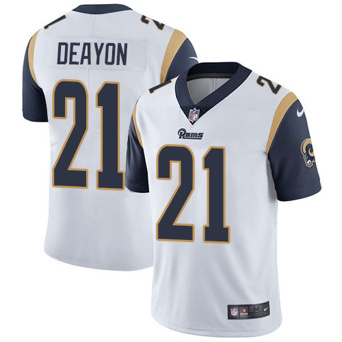 Nike Rams #21 Donte Deayon White Men's Stitched NFL Vapor Untouchable Limited Jersey