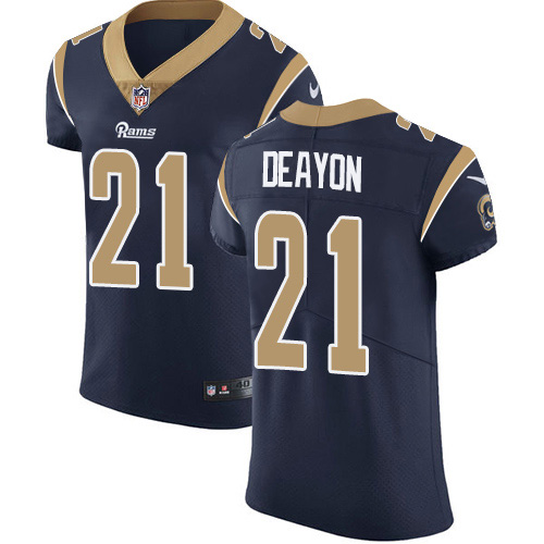 Nike Rams #21 Donte Deayon Navy Blue Team Color Men's Stitched NFL Vapor Untouchable Elite Jersey