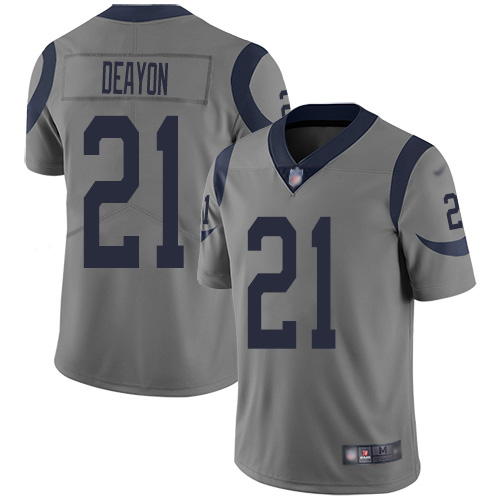 Nike Rams #21 Donte Deayon Gray Men's Stitched NFL Limited Inverted Legend Jersey
