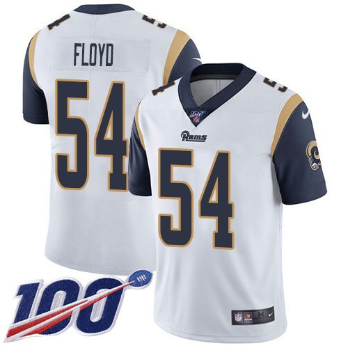 Nike Rams #54 Leonard Floyd White Men's Stitched NFL 100th Season Vapor Untouchable Limited Jersey