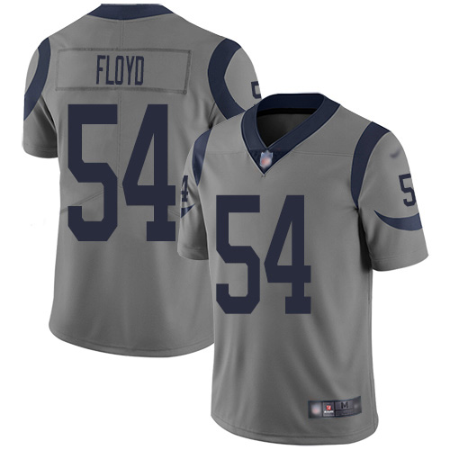 Nike Rams #54 Leonard Floyd Gray Men's Stitched NFL Limited Inverted Legend Jersey