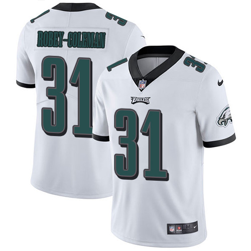 Nike Eagles #31 Nickell Robey-Coleman White Men's Stitched NFL Vapor Untouchable Limited Jersey