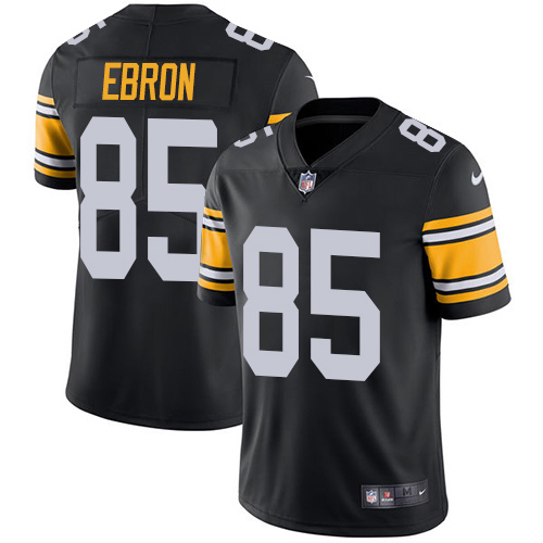 Nike Steelers #85 Eric Ebron Black Alternate Men's Stitched NFL Vapor Untouchable Limited Jersey