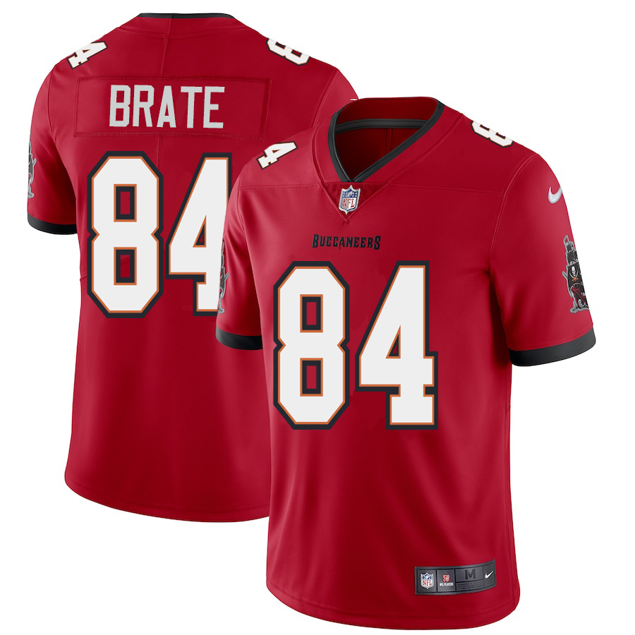 Tampa Bay Buccaneers #84 Cameron Brate Men's Nike Red Vapor Limited Jersey