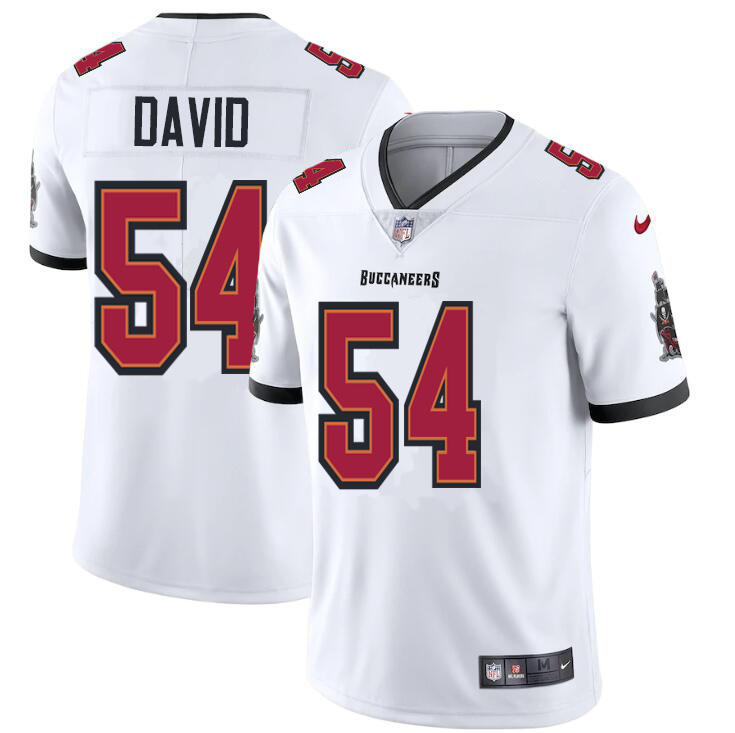 Tampa Bay Buccaneers #54 Lavonte David Men's Nike White Vapor Limited Jersey Tampa Bay Buccaneers #54 Lavonte David Men's Nike White Vapor Limited Jersey