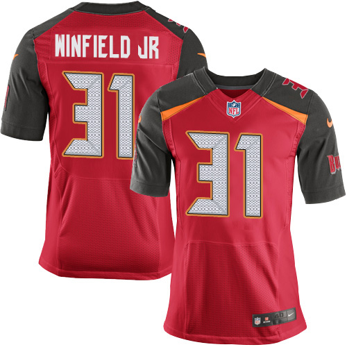 Nike Buccaneers #31 Antoine Winfield Jr. Red Team Color Men's Stitched NFL Vapor Untouchable Elite Jersey