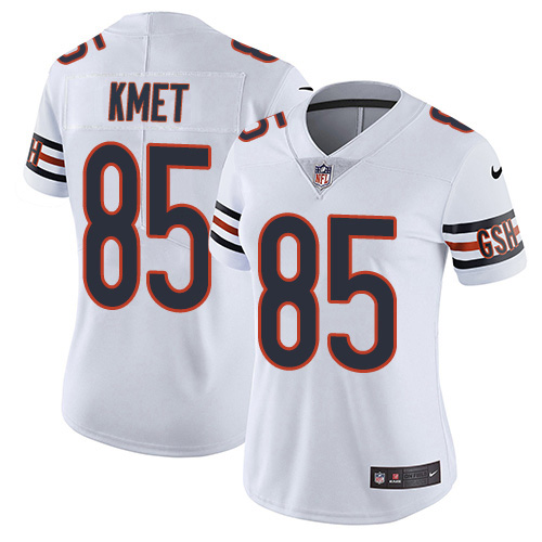 Nike Bears #85 Cole Kmet White Women's Stitched NFL Vapor Untouchable Limited Jersey Nike Bears #85 Cole Kmet White Women's Stitched NFL Vapor Untouchable Limited Jersey