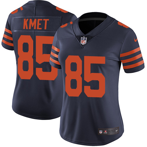 Nike Bears #85 Cole Kmet Navy Blue Alternate Women's Stitched NFL Vapor Untouchable Limited Jersey Nike Bears #85 Cole Kmet Navy Blue Alternate Women's Stitched NFL Vapor Untouchable Limited Jersey