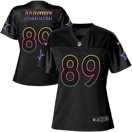 Nike Cowboys #89 Blake Jarwin Black Women's NFL Fashion Game Jersey